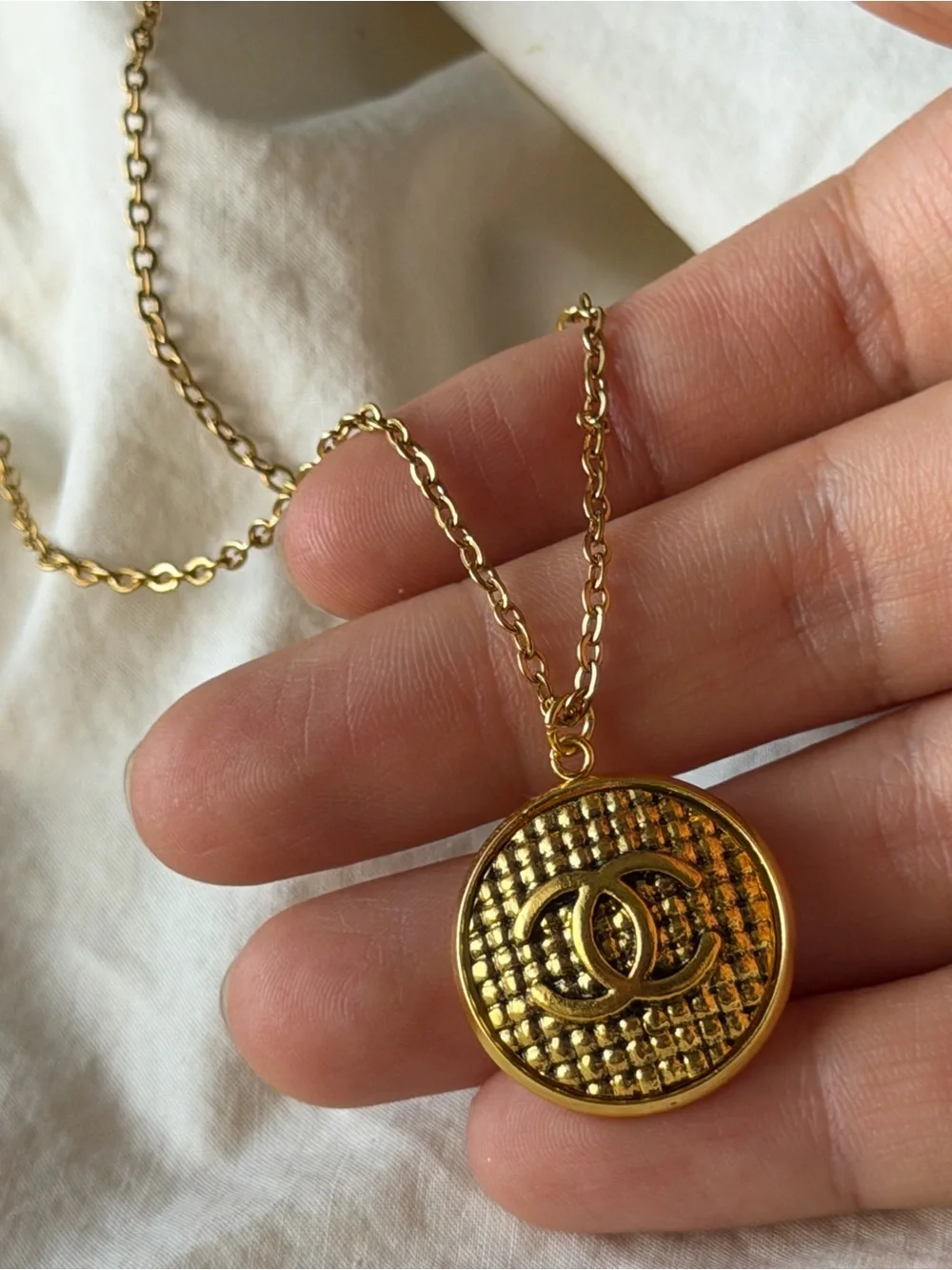 CHANEL authentic gold